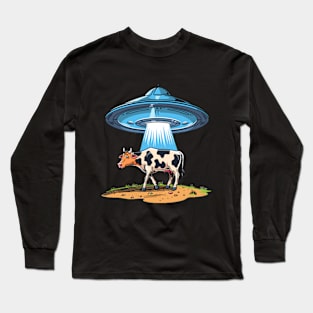 Cow Abduction Long Sleeve T-Shirt